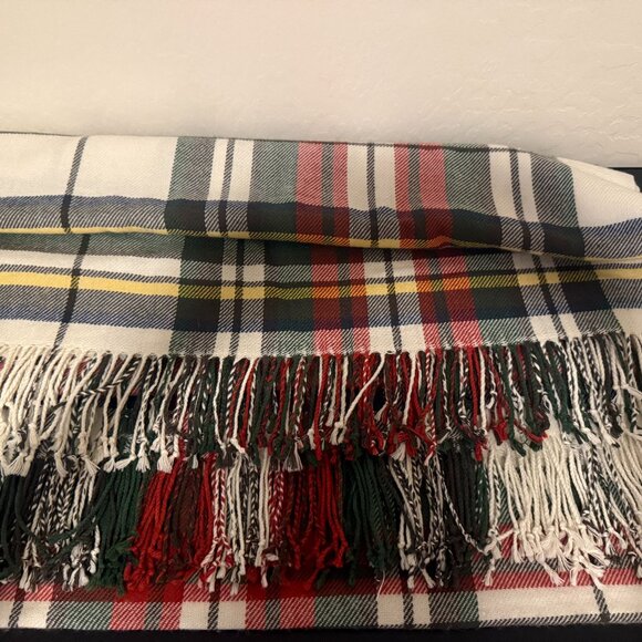 Pottery Barn Denver Plaid Throw Blanket - Picture 1 of 1